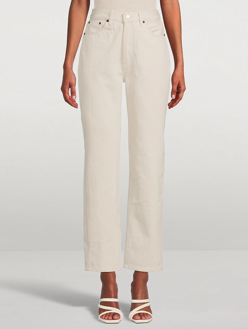 Childhood Teak Straight-Leg Jeans