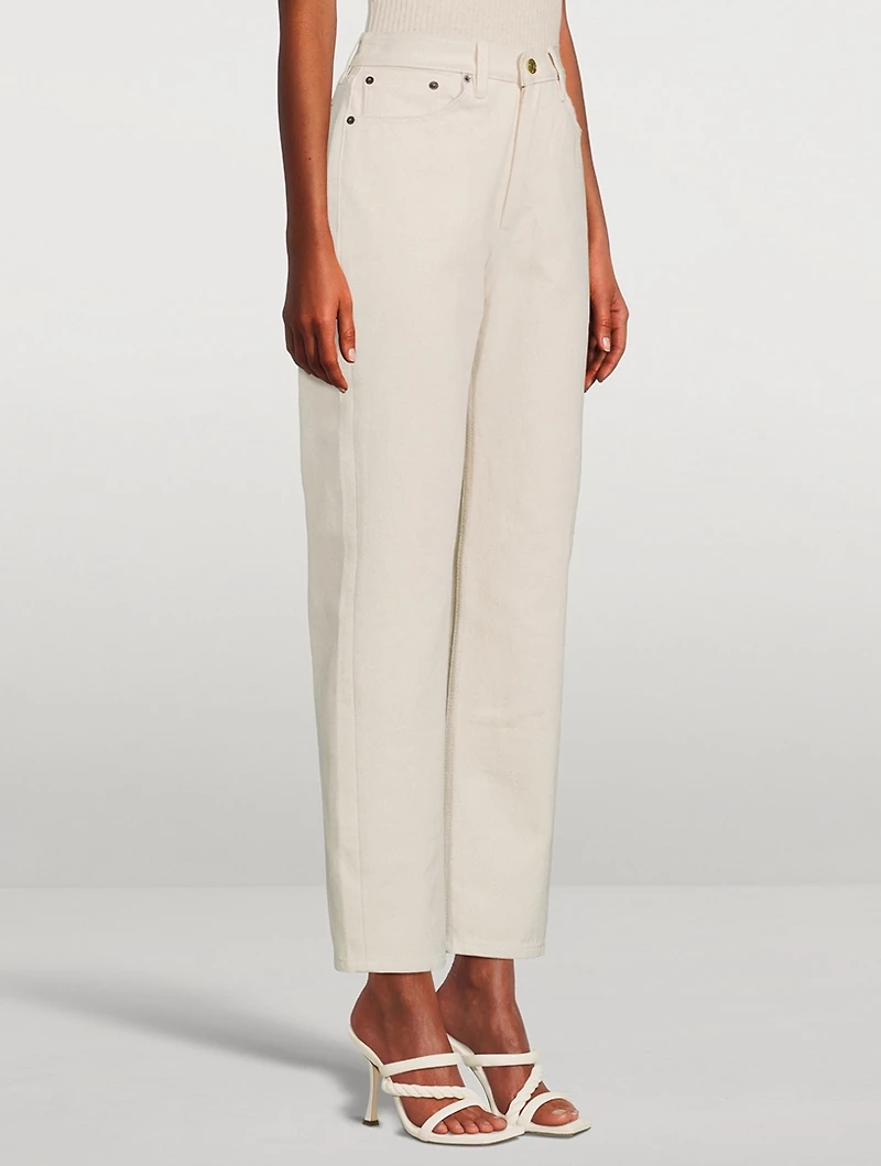 Childhood Teak Straight-Leg Jeans