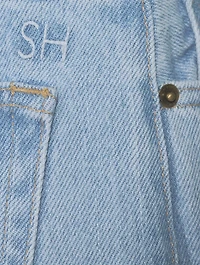 Tate Mid-Century Rainbow Straight-Leg Jeans
