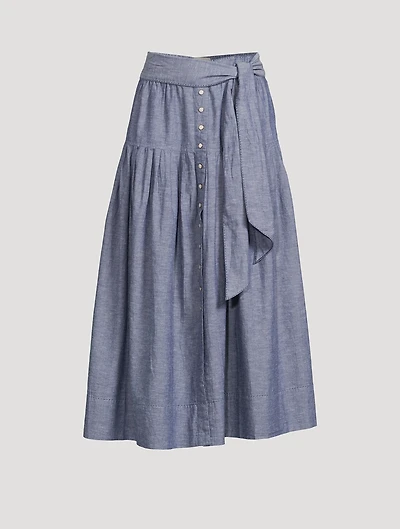 The Western Highland Midi Skirt