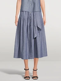The Western Highland Midi Skirt