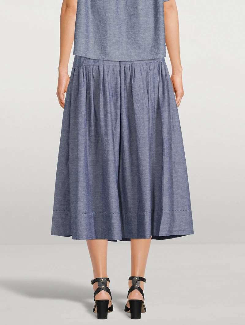 The Western Highland Midi Skirt