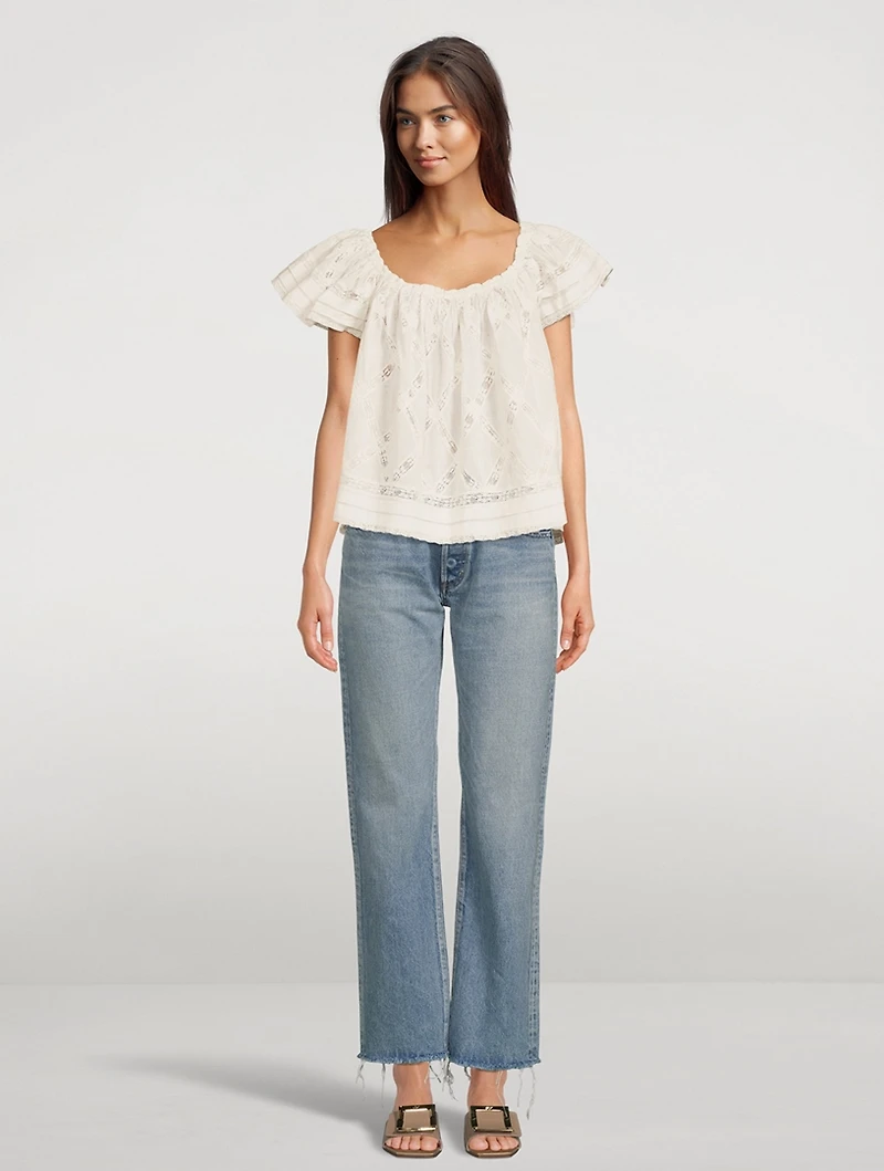 The West Cotton Blouse