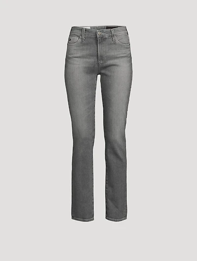 Mari High-Waisted Straight Jeans