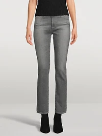 Mari High-Waisted Straight Jeans