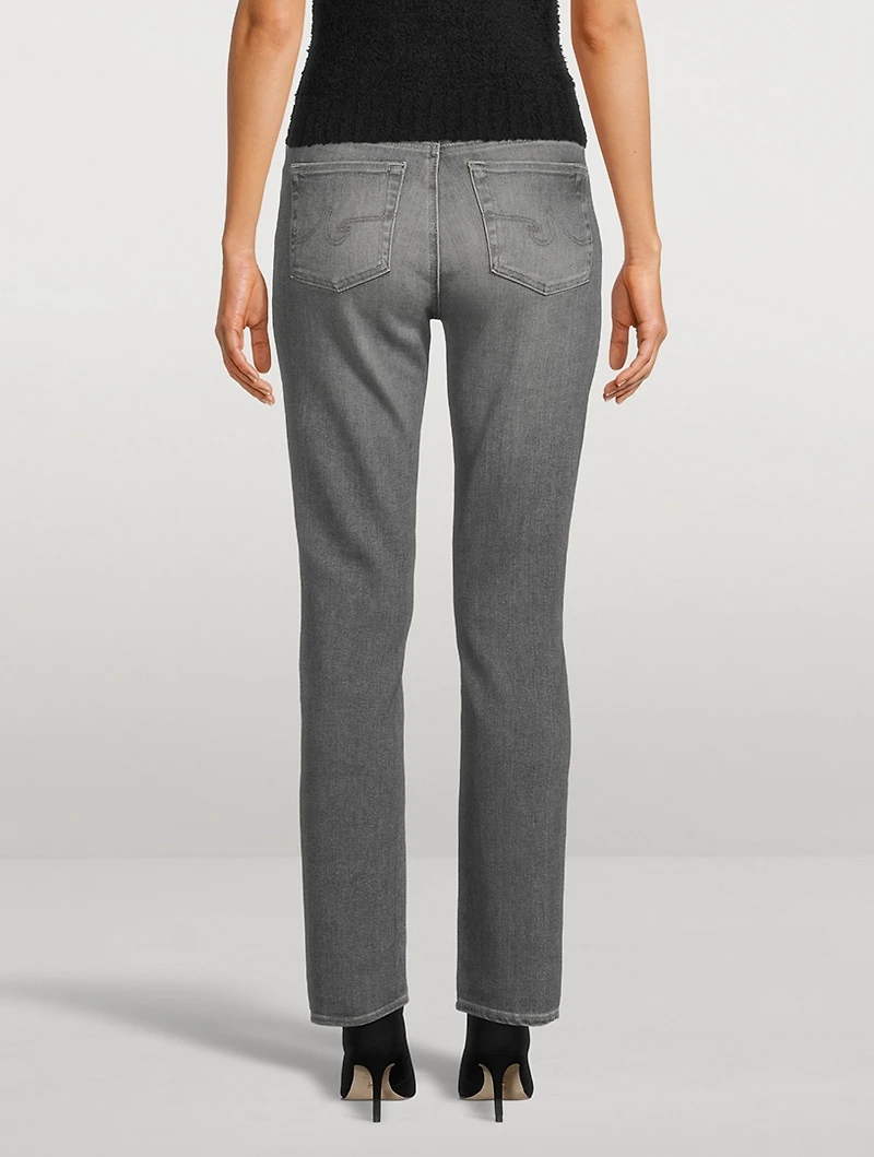 Mari High-Waisted Straight Jeans