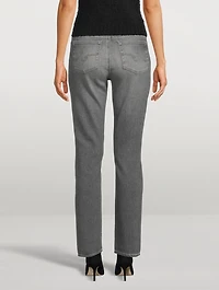 Mari High-Waisted Straight Jeans
