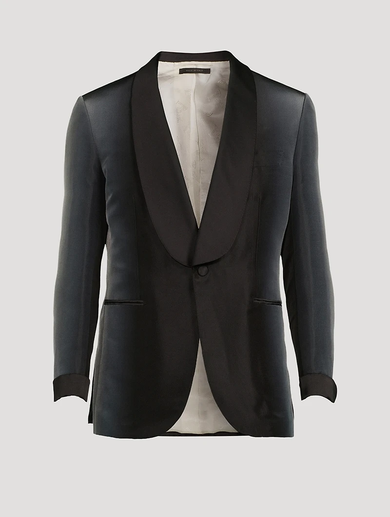 Silk And Cotton Dinner Jacket