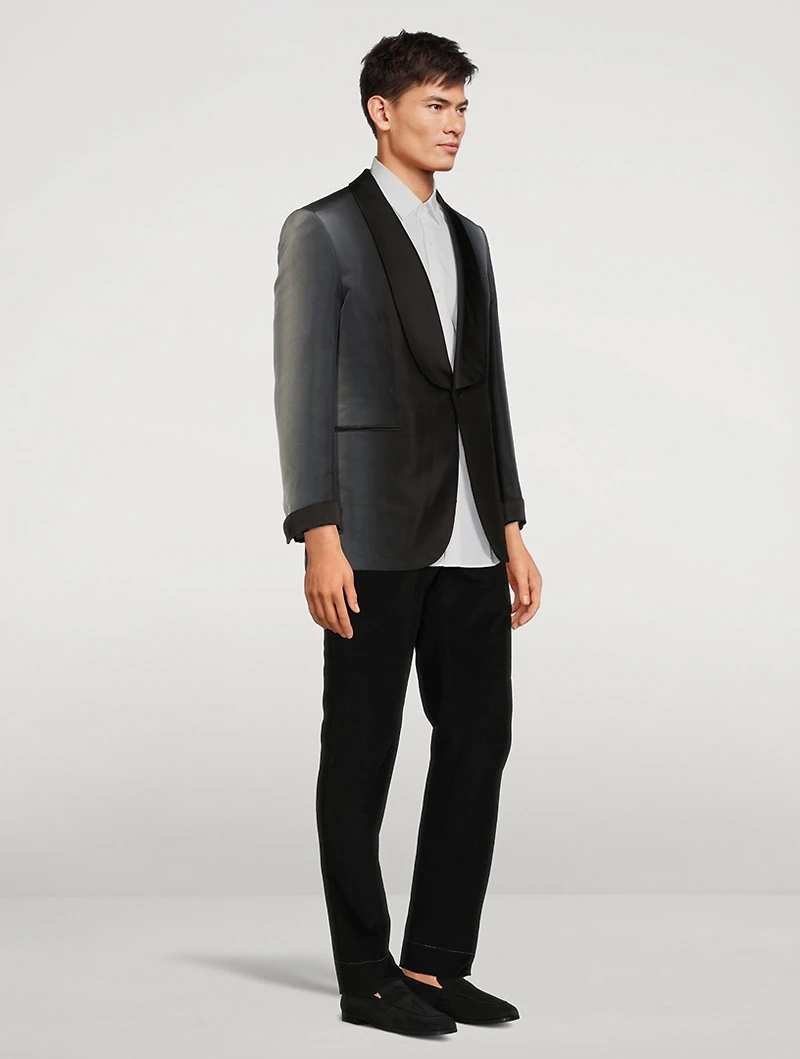 Silk And Cotton Dinner Jacket