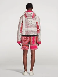 Blouson Jacket Bandana Print