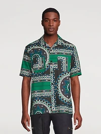 Camp Shirt In Bandana Print