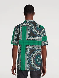 Camp Shirt In Bandana Print