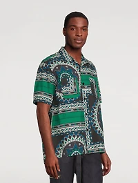 Camp Shirt In Bandana Print