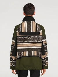 Rug Jacquard Blouson Jacket