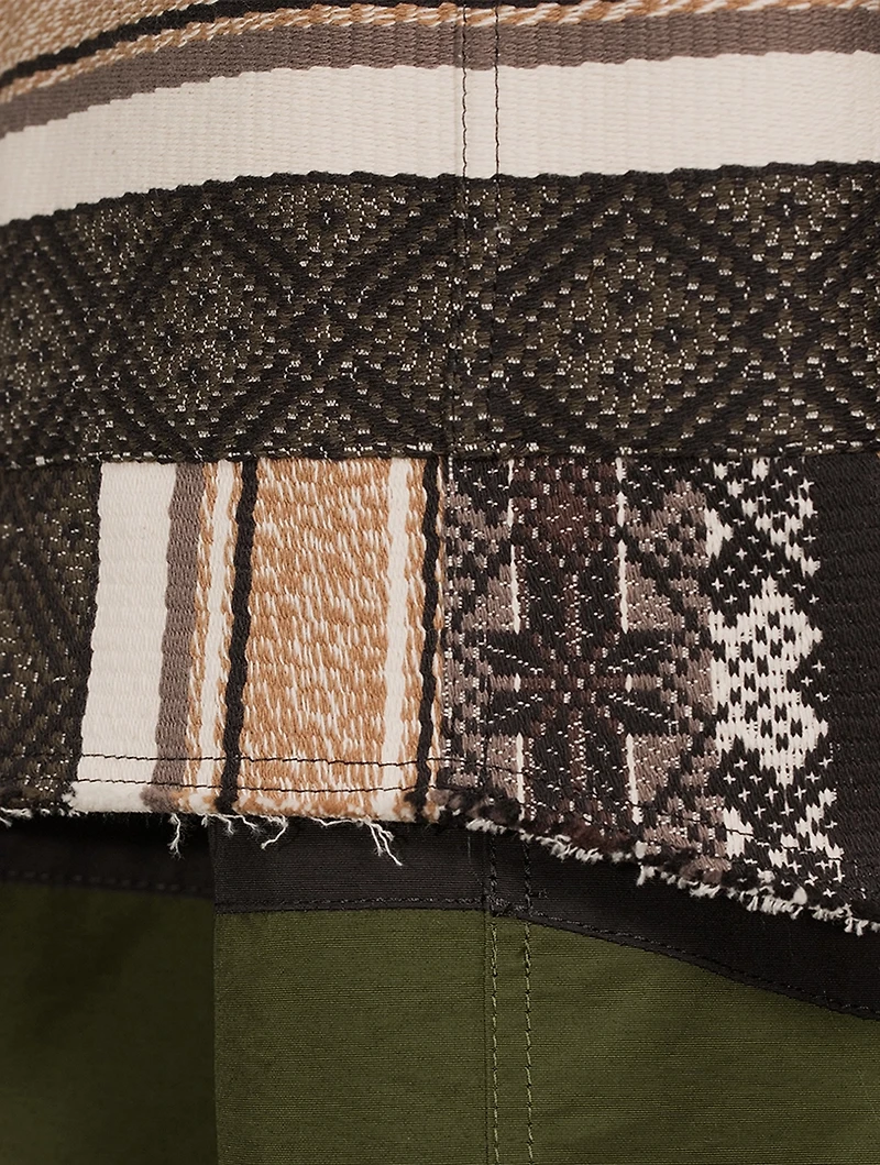 Rug Jacquard Blouson Jacket