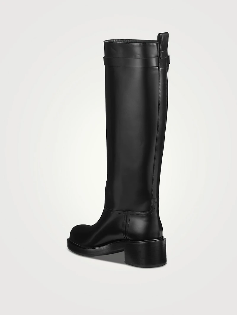 Rosalie Leather Riding Boots
