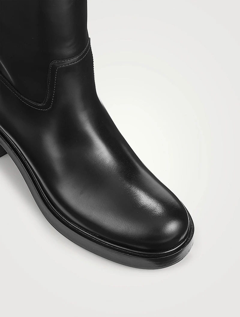 Rosalie Leather Riding Boots