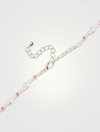 Bisous Beads x Fruit Assembly Beaded Raspberry Necklace