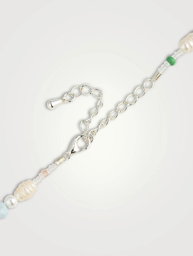 Bisous Beads x Fruit Assembly Beaded Strawberry Necklace