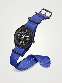 Large TFT 002 Ocean Plastic Sport Jacquard Strap Watch