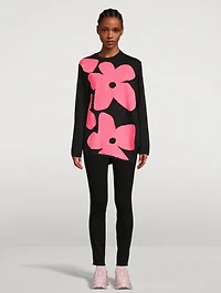 Flower Intarsia Sweater