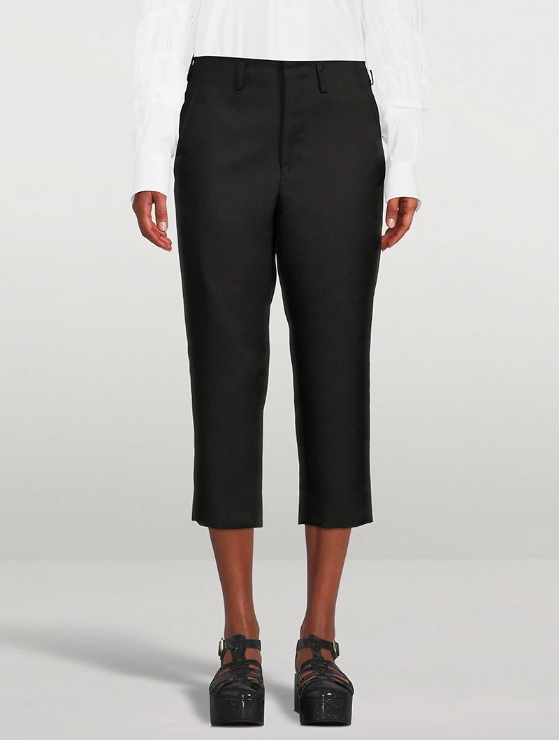 Straight-Leg Trousers