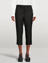 Straight-Leg Trousers
