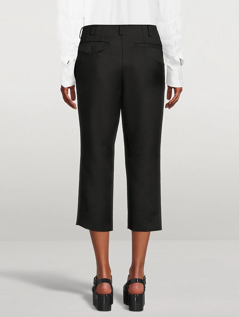 Straight-Leg Trousers