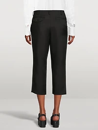 Straight-Leg Trousers