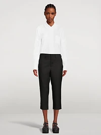 Straight-Leg Trousers
