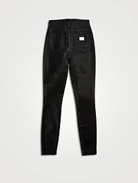 Grace Coated Skinny Jeans