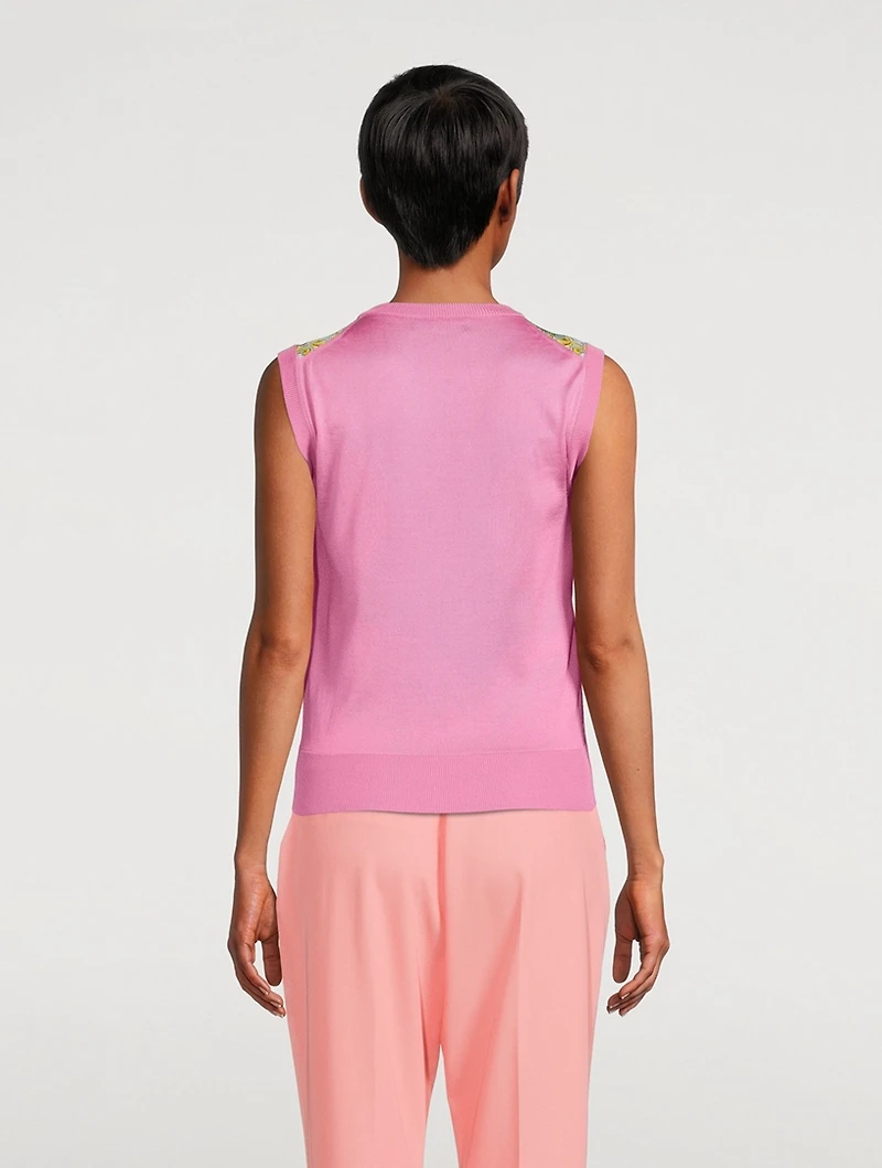 Silk And Twill Shell Arancini Print