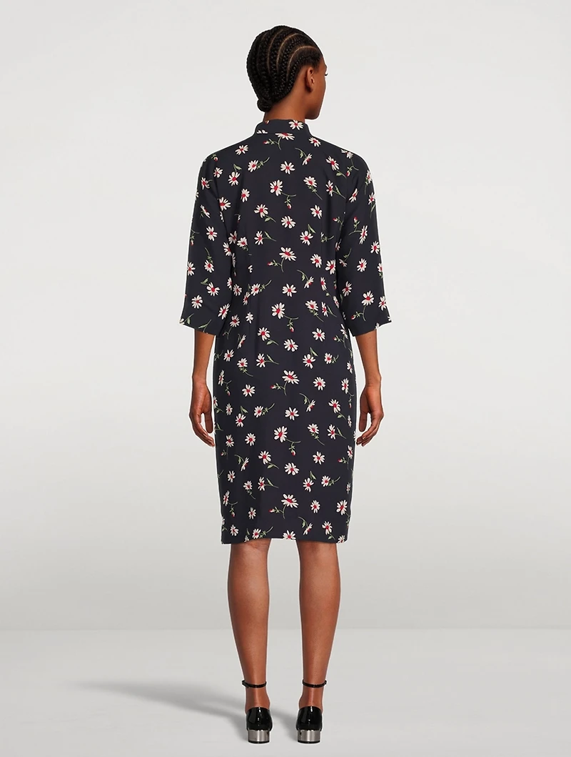 Midi Dress Floral Print