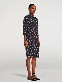 Midi Dress Floral Print