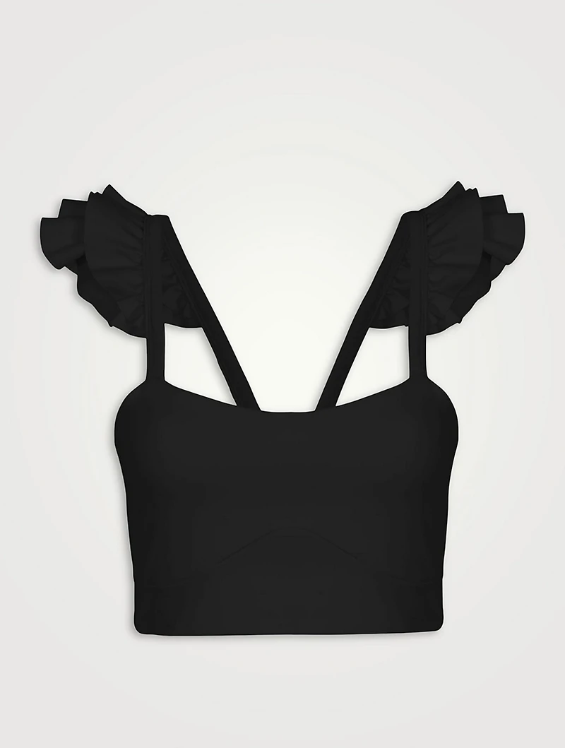 Ruffle Crop Top