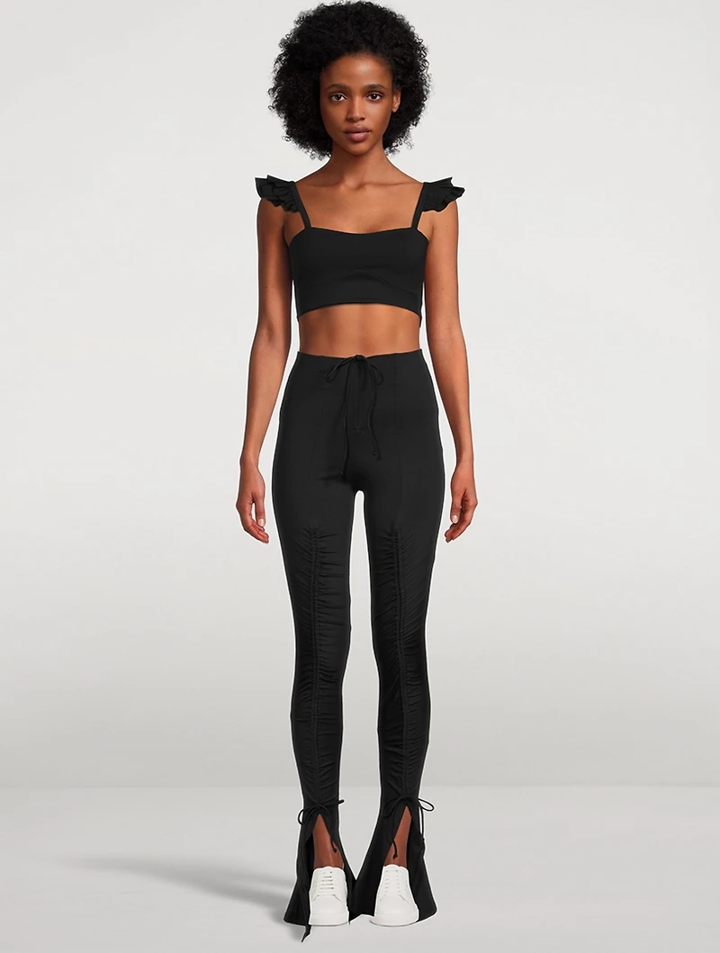 Ruffle Crop Top