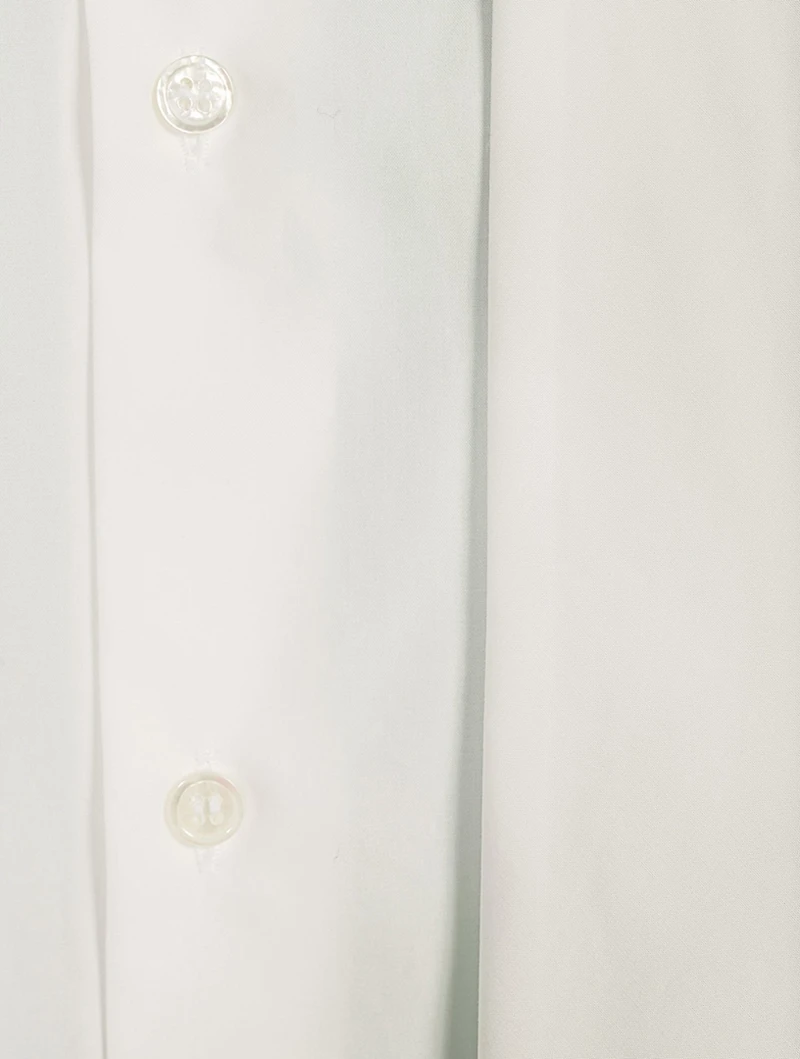 Tie-Back Cotton Blouse