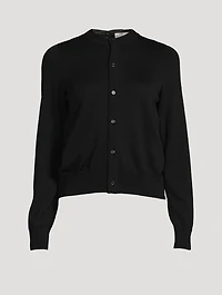 Ruched-Back Cardigan