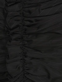 Ruched-Back Cardigan