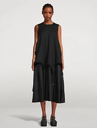 Harness Wool Midi Dress