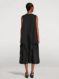 Harness Wool Midi Dress