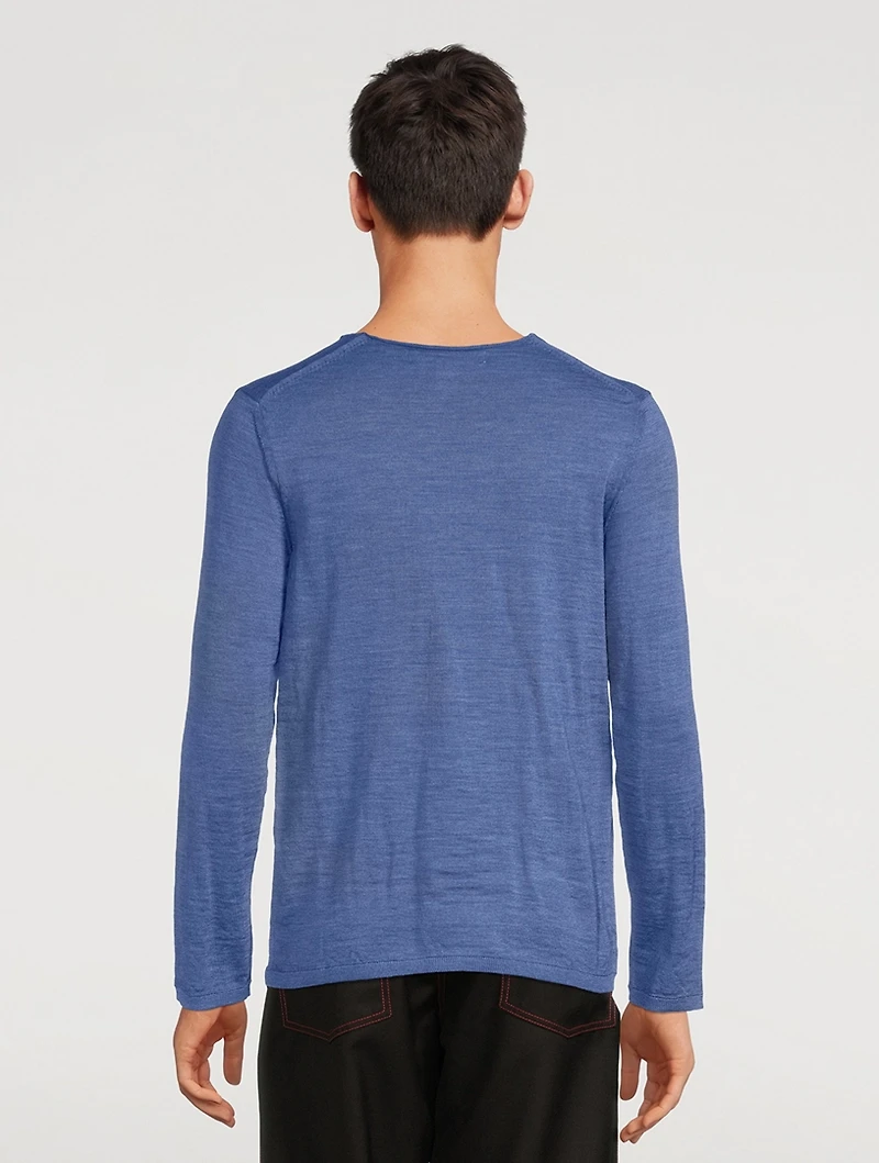 Wool Knit Sweater
