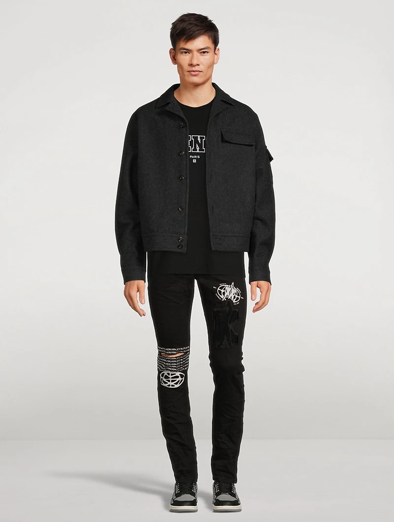 Chitch K Patch Ace Slim-Fit Jeans