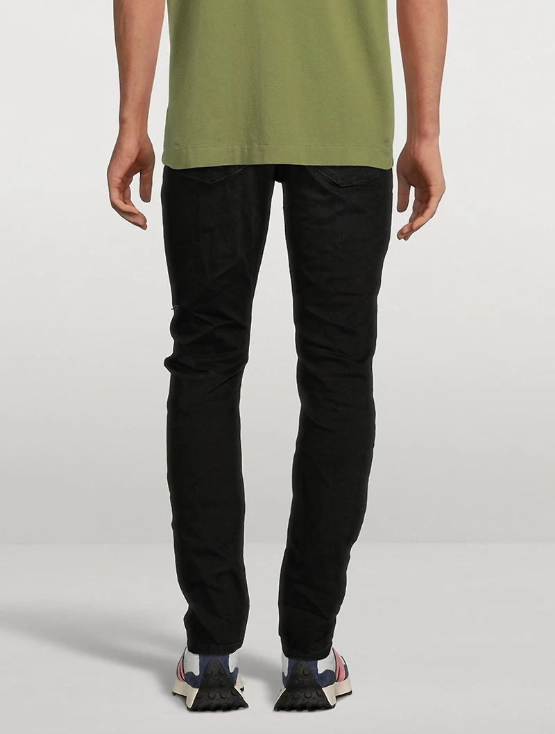 Chitch Blu Bottle Trashed Slim-Fit Jeans