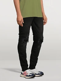 Chitch Blu Bottle Trashed Slim-Fit Jeans
