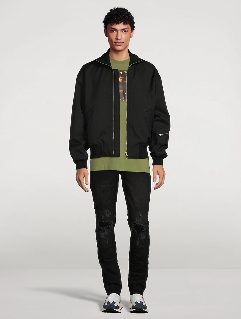 Chitch Blu Bottle Trashed Slim-Fit Jeans