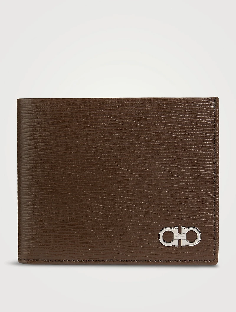 Gancini Leather Wallet