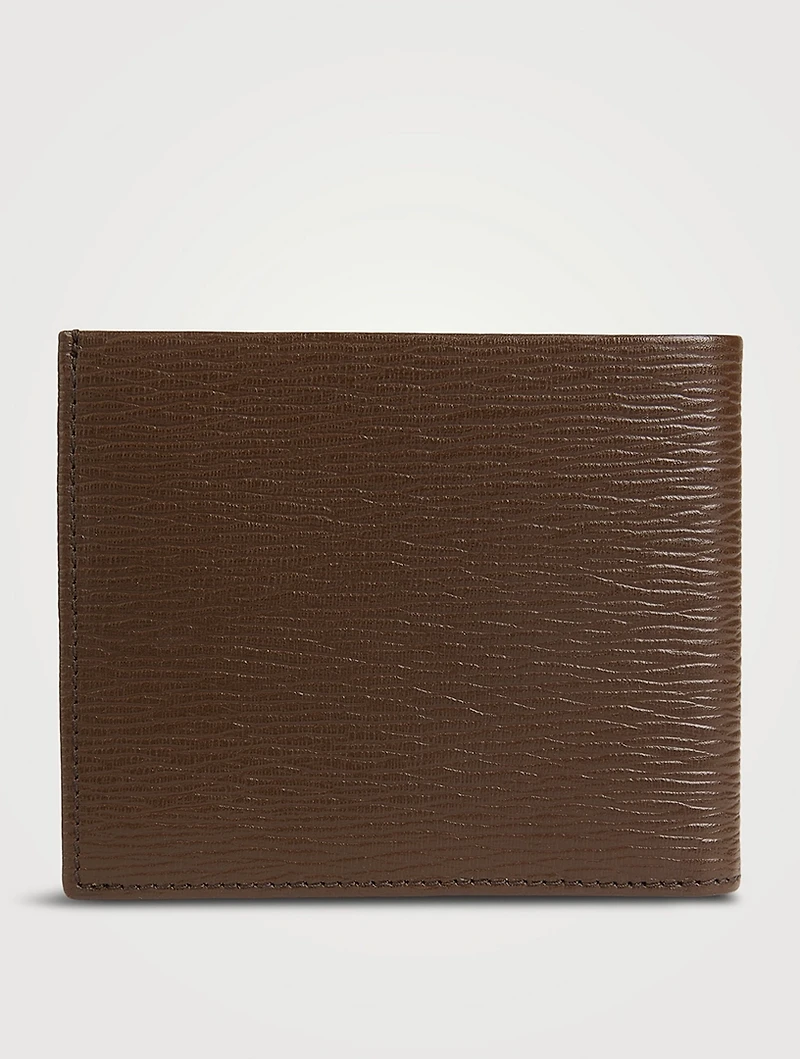 Gancini Leather Wallet