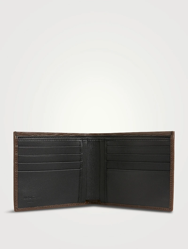 Gancini Leather Wallet