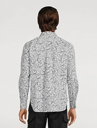 Cotton Shirt Mouse Print